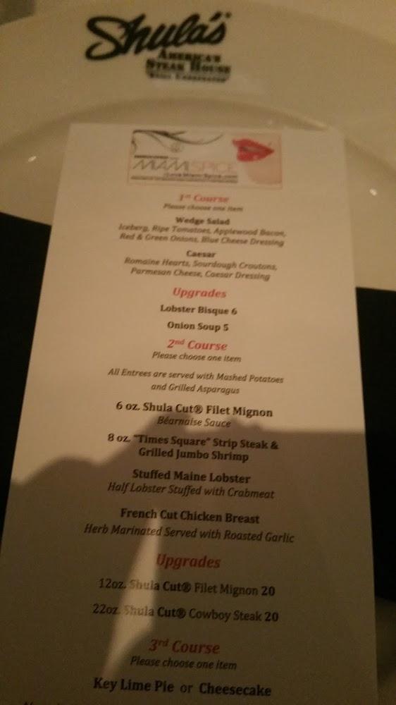ML Steakhouse Menu image 2