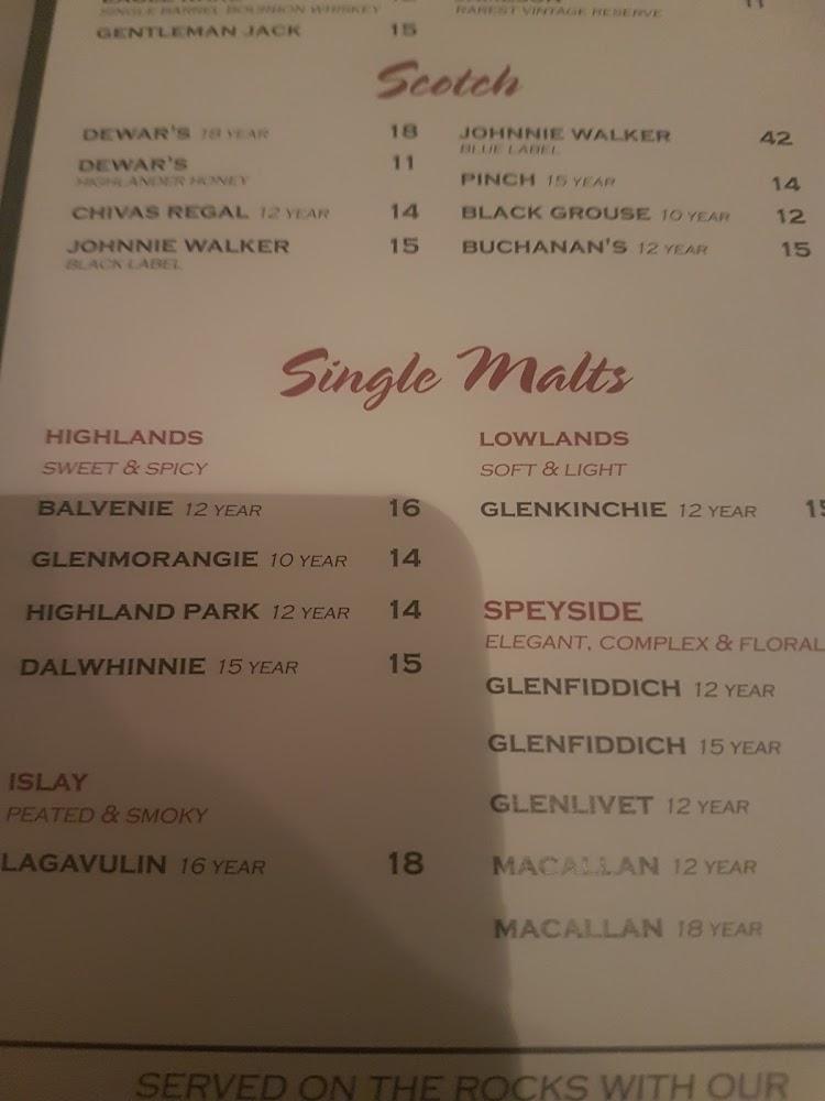 ML Steakhouse Menu image 3